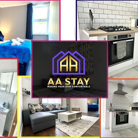 2 Bed Town Centre Nr Theatre Free Park Wi-Fi & Garden Apartment Aylesbury  Exterior photo