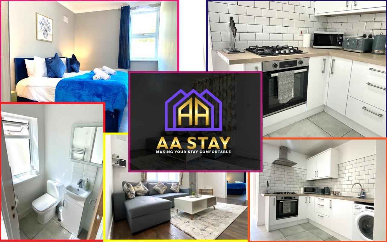 2 Bed Town Centre Nr Theatre Free Park Wi-Fi & Garden Apartment Aylesbury  Exterior photo
